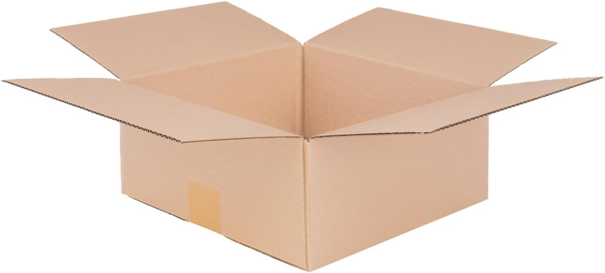 verpackung Faltkartons 295 x 295 x 140 mm Braun 