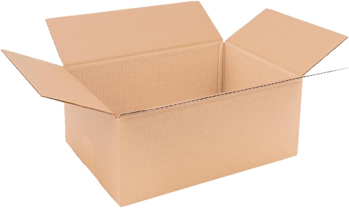 verpackung Faltkartons 345 x 235 x 140 mm Braun 