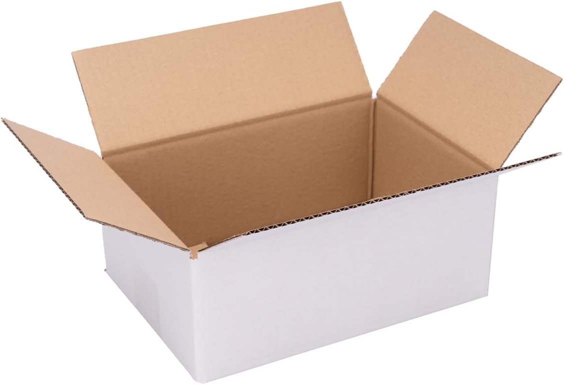 verpackung  Faltkartons 250 x 175 x 100 mm Weiß